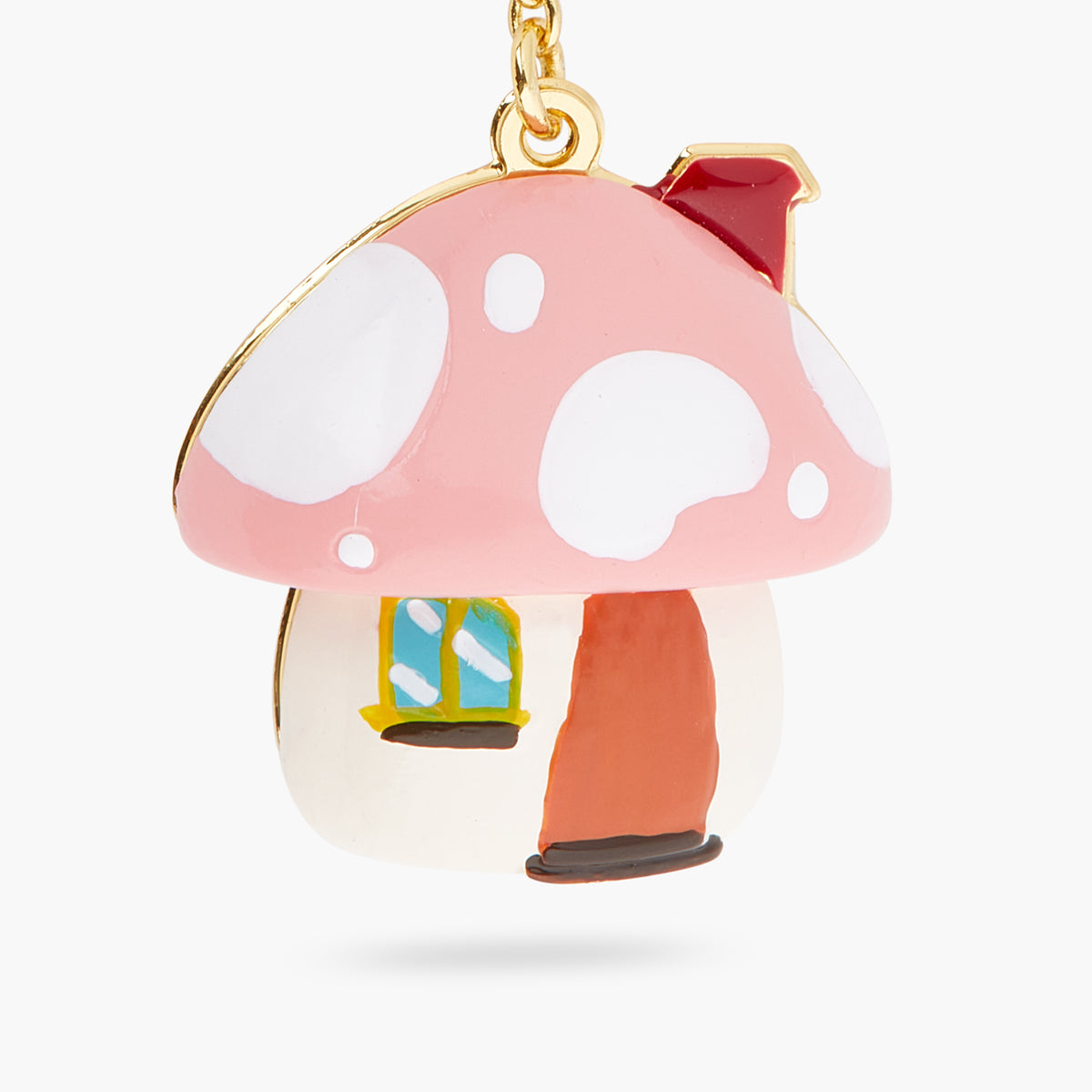 Mushroom House Pendant Necklace | ARCP3011