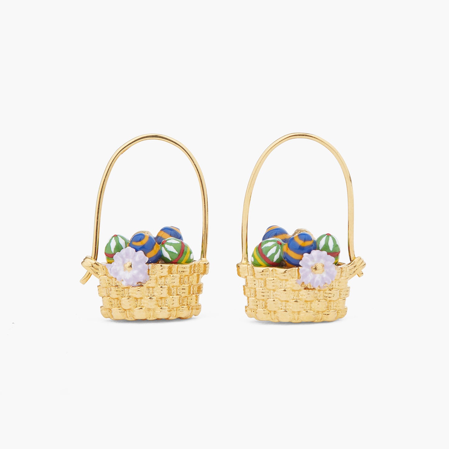 Easter Egg Basket Earrings | ARLA1011