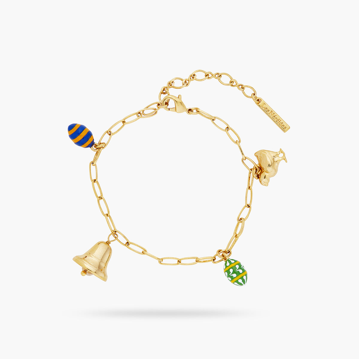 Easter Egg And Bell Charm Bracelet | ARLA2011