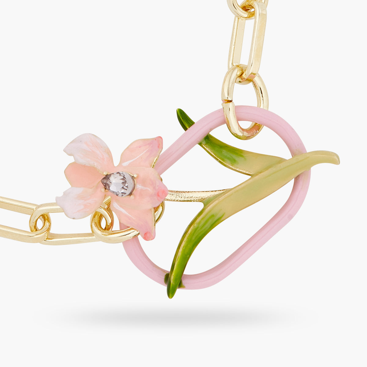 Powder Pink Iris Bracelet | ARMF2061