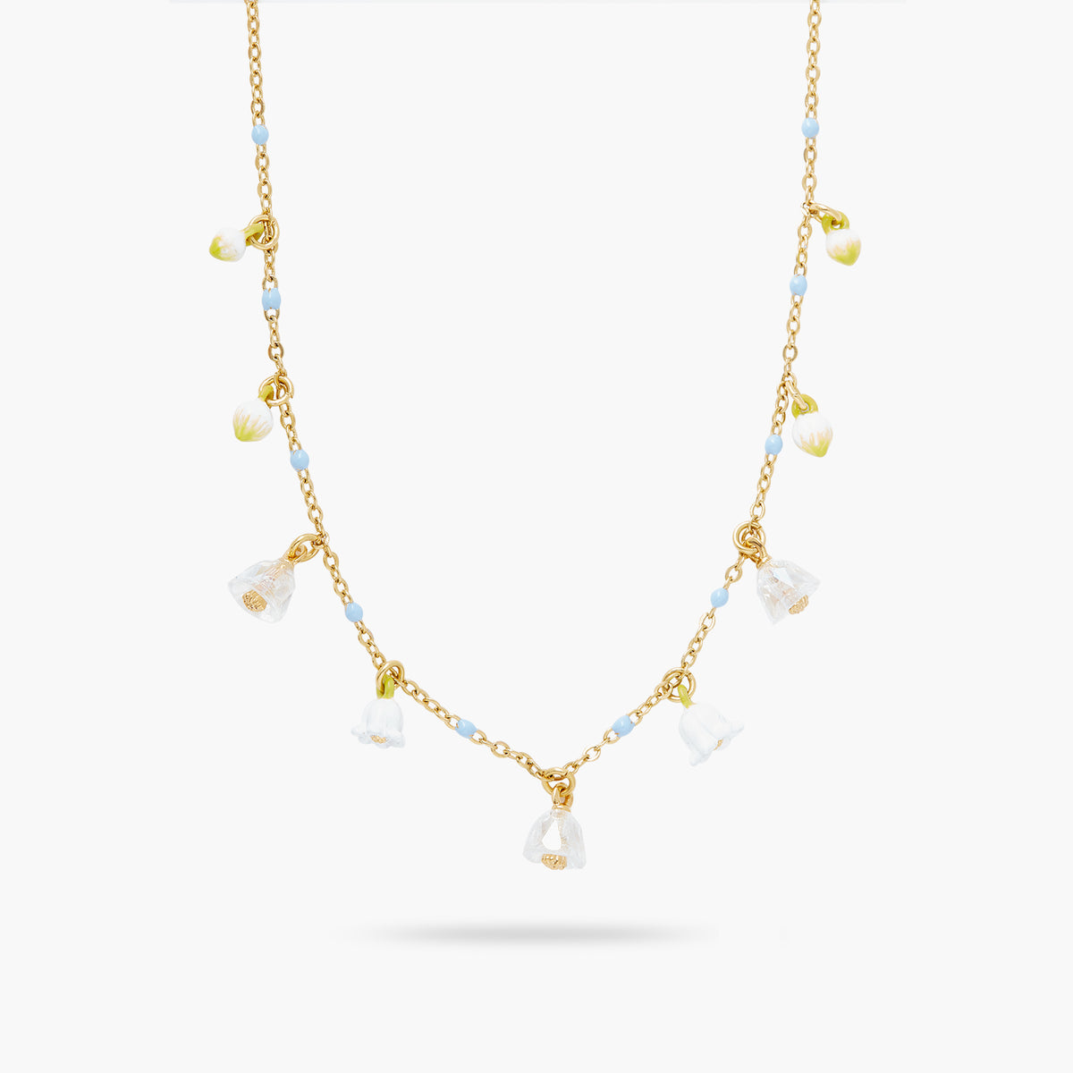 Lily Of The Valley Bells Pendant Necklace | ARPF3021