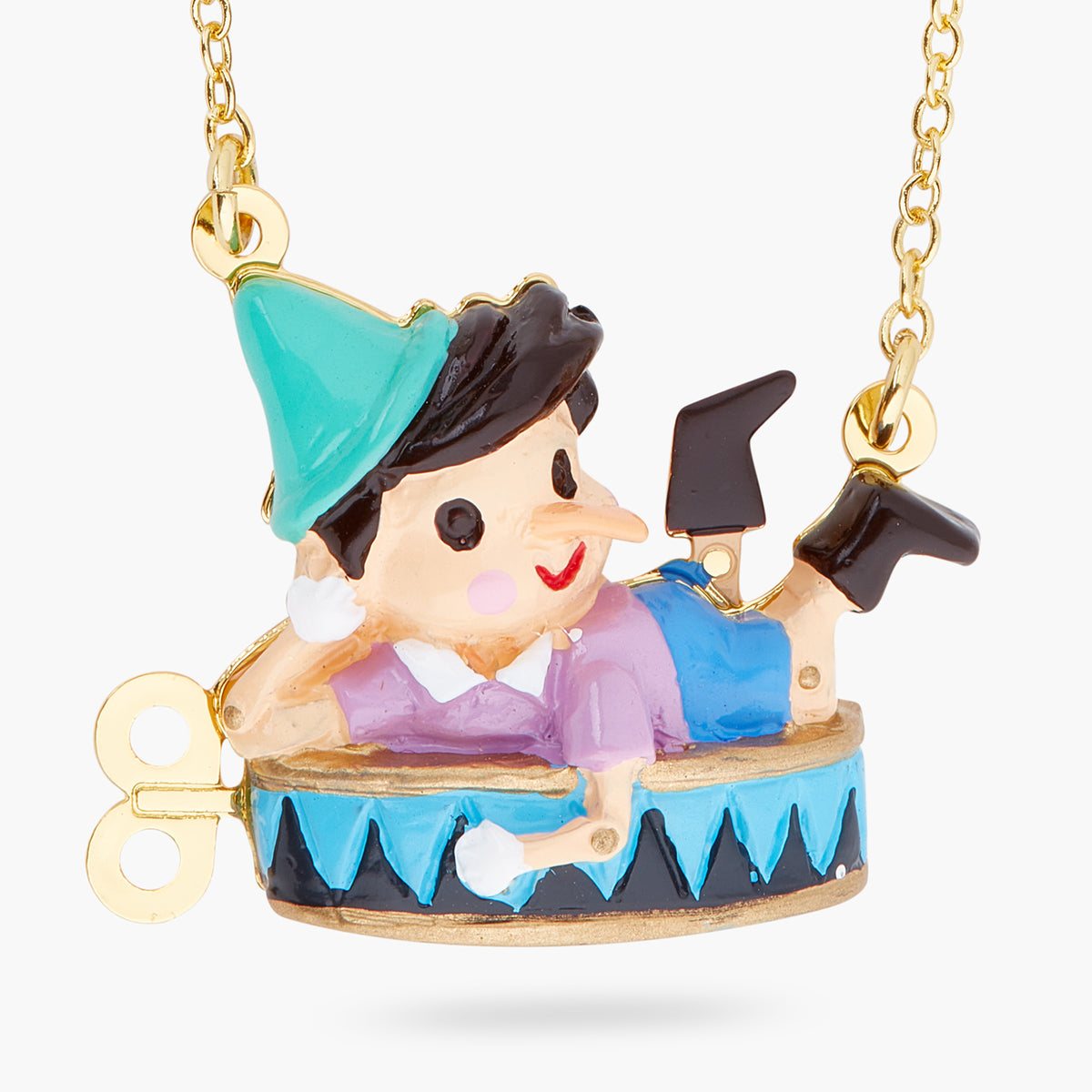 Pinocchio And Circus Tent Necklace | ARPI3011