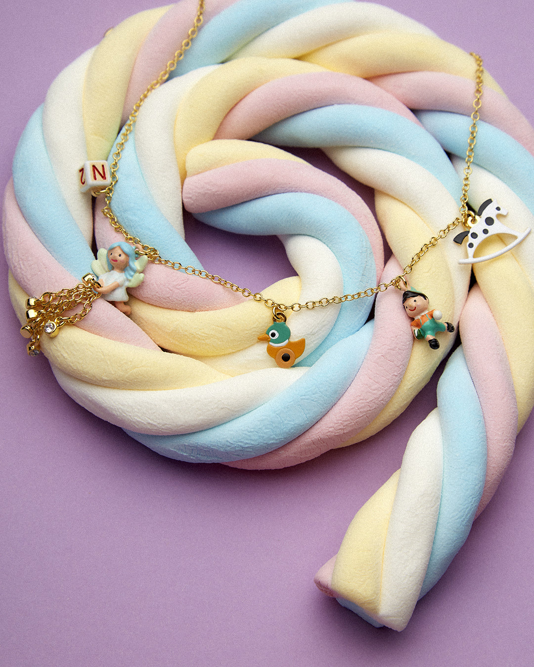 Pinocchio And Magical World Charm Necklace | ARPI3061