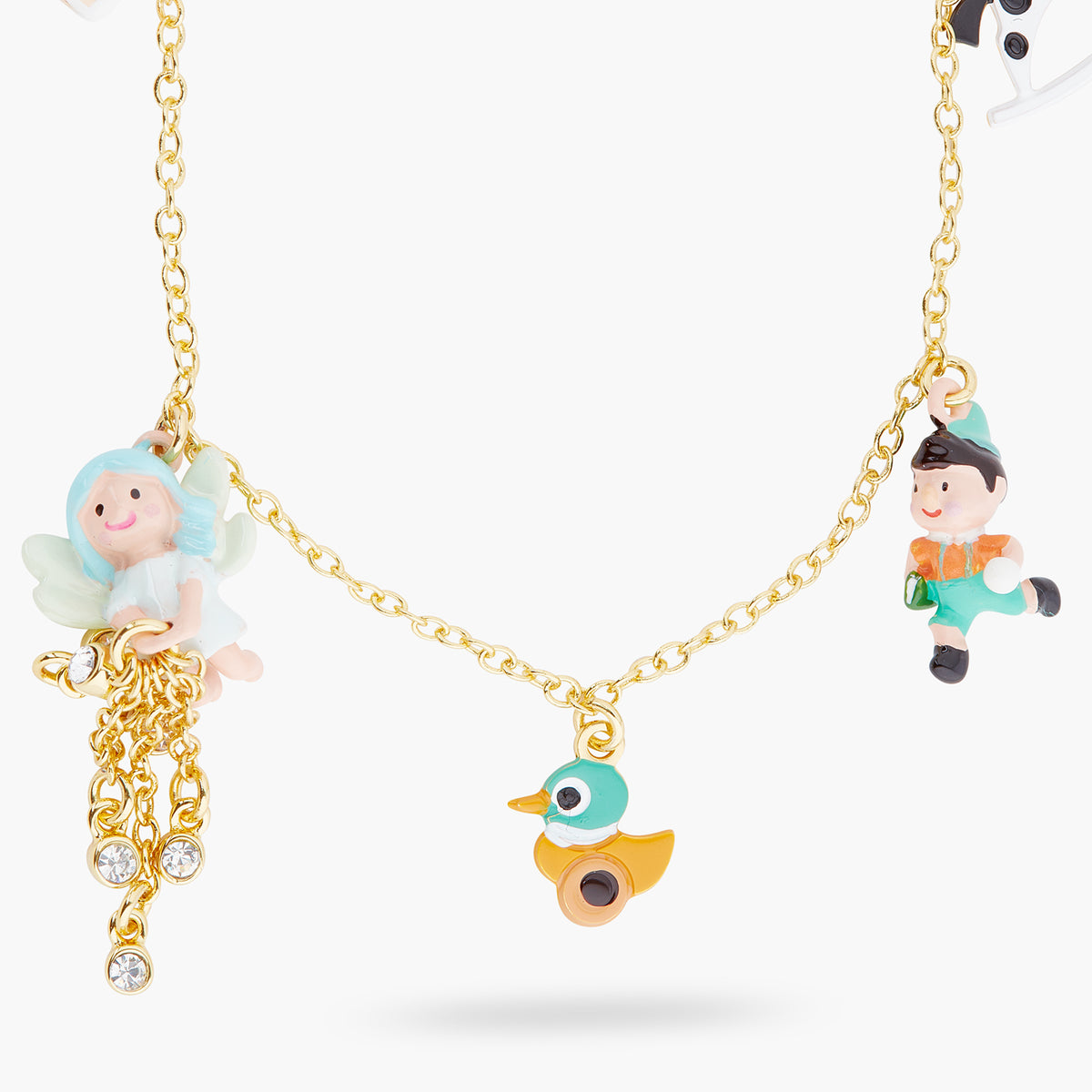 Pinocchio And Magical World Charm Necklace | ARPI3061