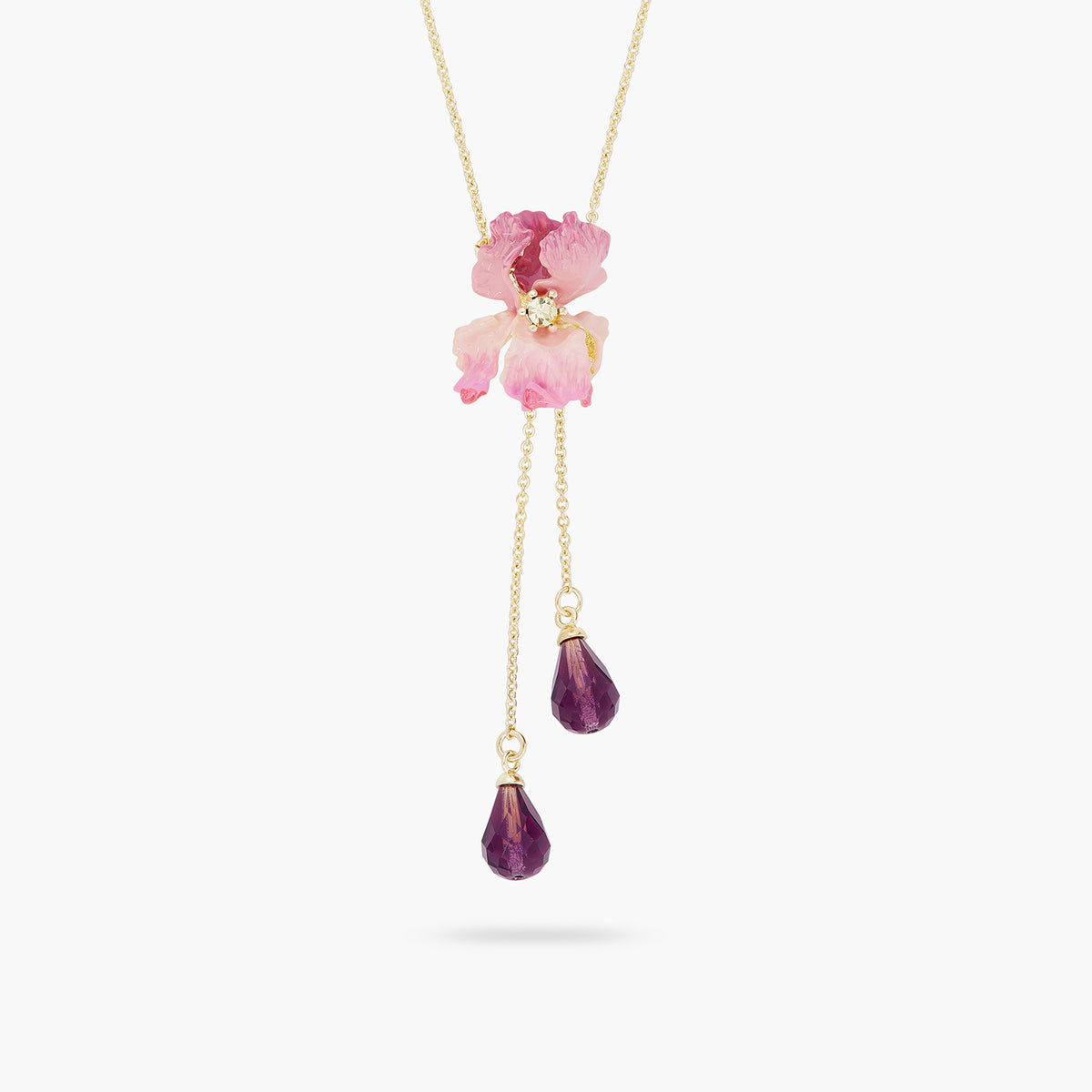 Bearded Iris Pendant Necklace | ARSA3081