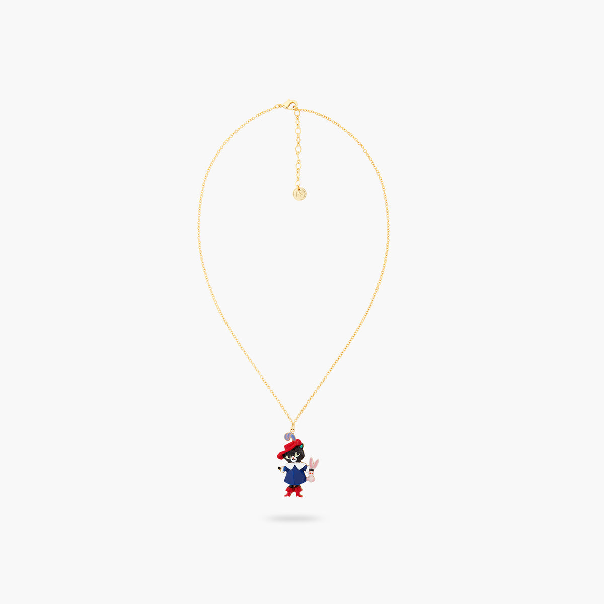 Charming Cat And Rabbit Pendant Necklace | ASCC3021
