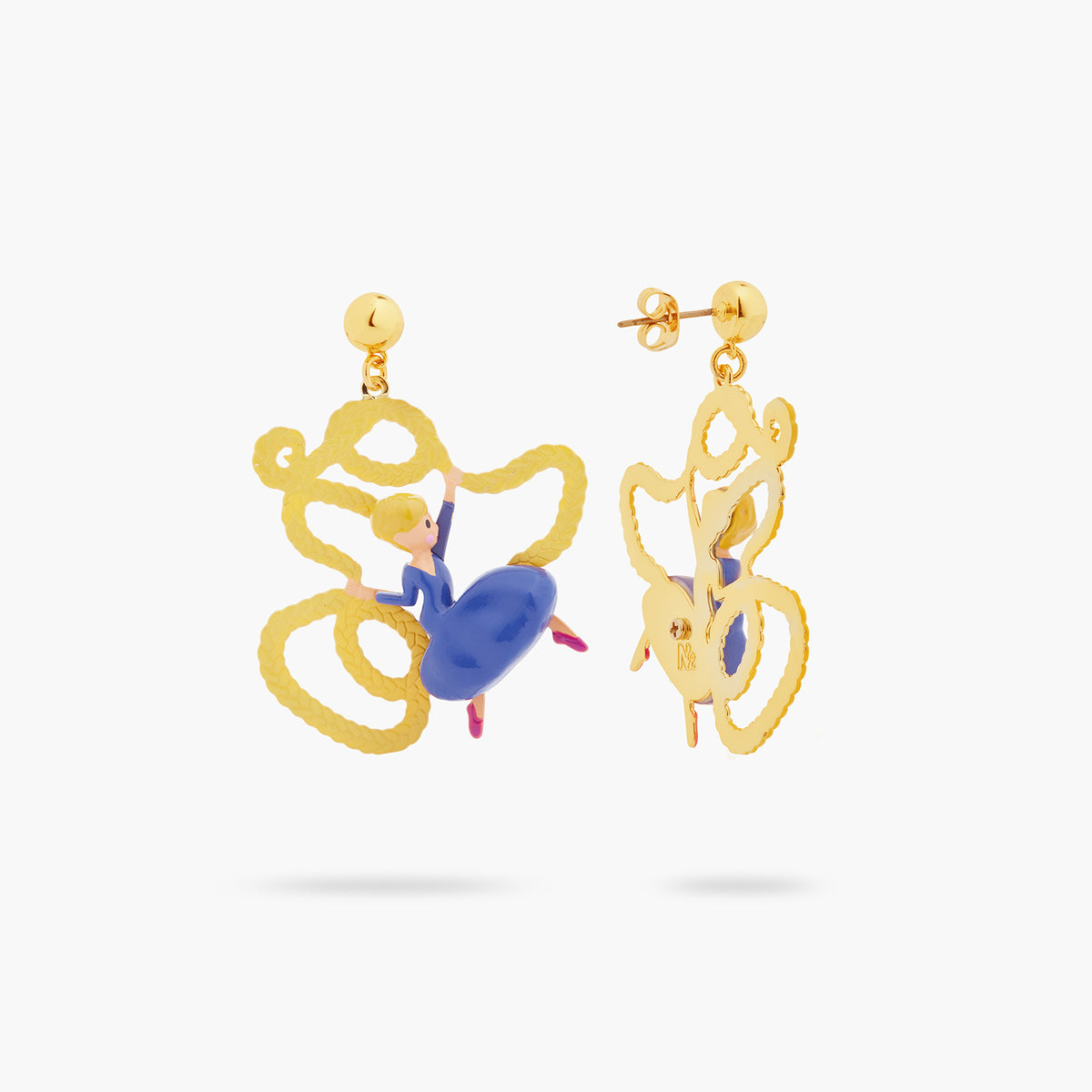Enchanted Hair Princess Earrings | ASCE1011
