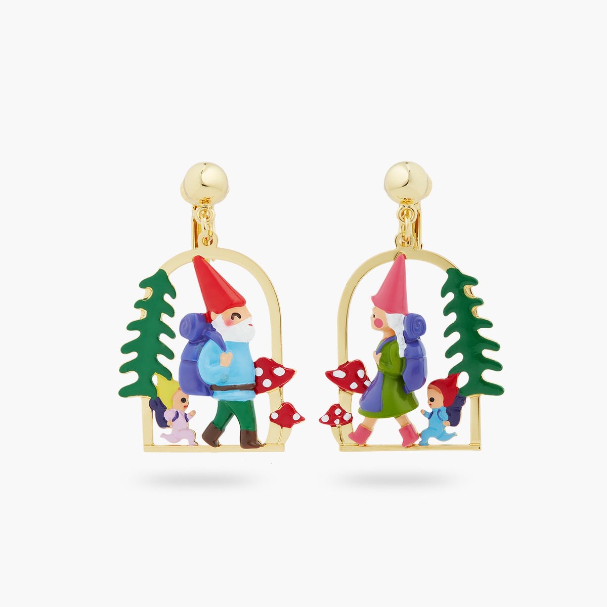 Hiking Gnome Earrings | ascp1031