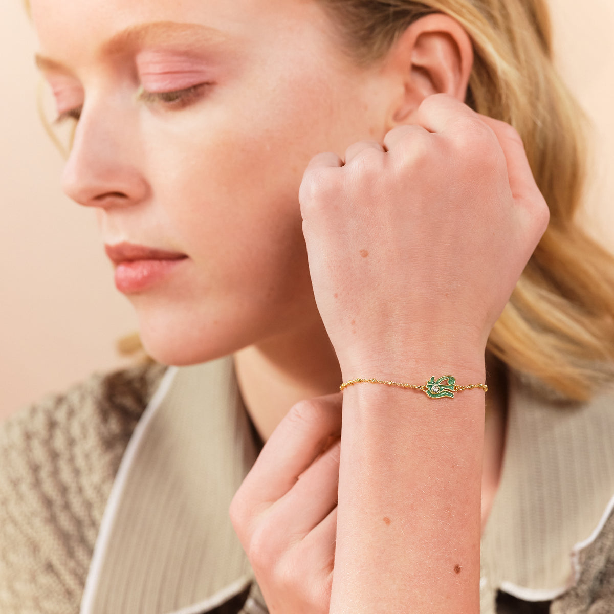 Evil Eye Fine Bracelet | ASNI2031
