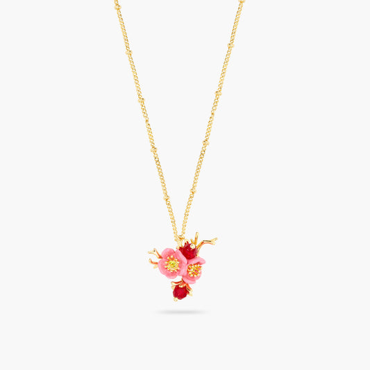 Plum Blossom Pendant Necklace | aspl3021