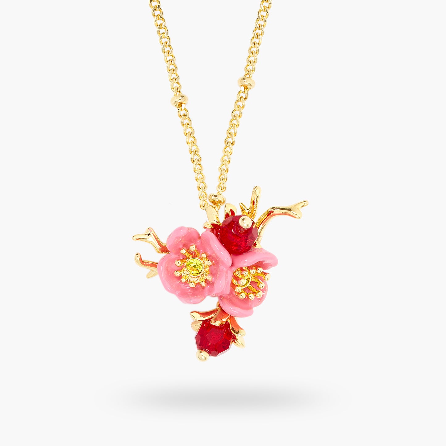 Plum Blossom Pendant Necklace | ASPL3021
