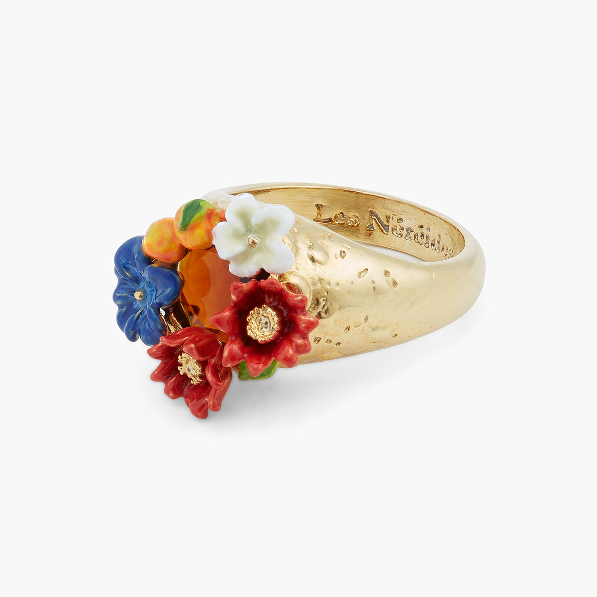 Flower And Clementine Cocktail Ring | ASTM6021