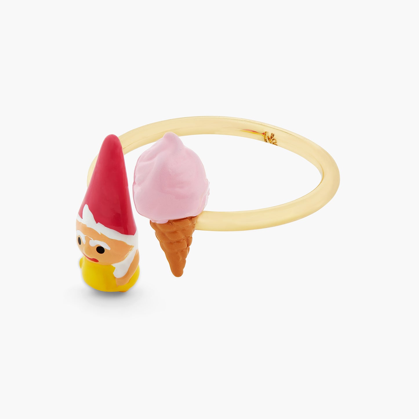 Garden Gnome And Gelato Adjustable Ring | atcp6021