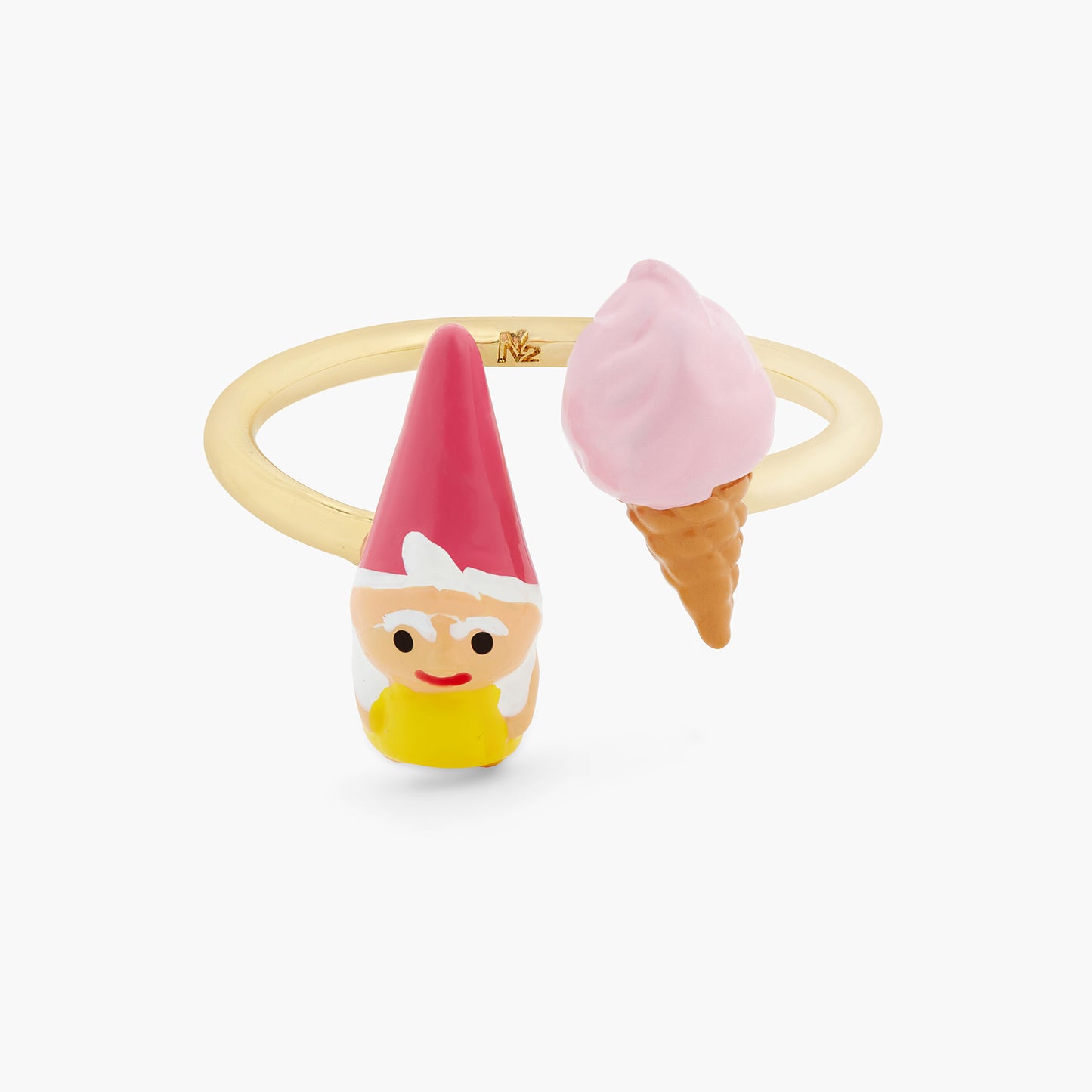 Garden Gnome And Gelato Adjustable Ring | atcp6021