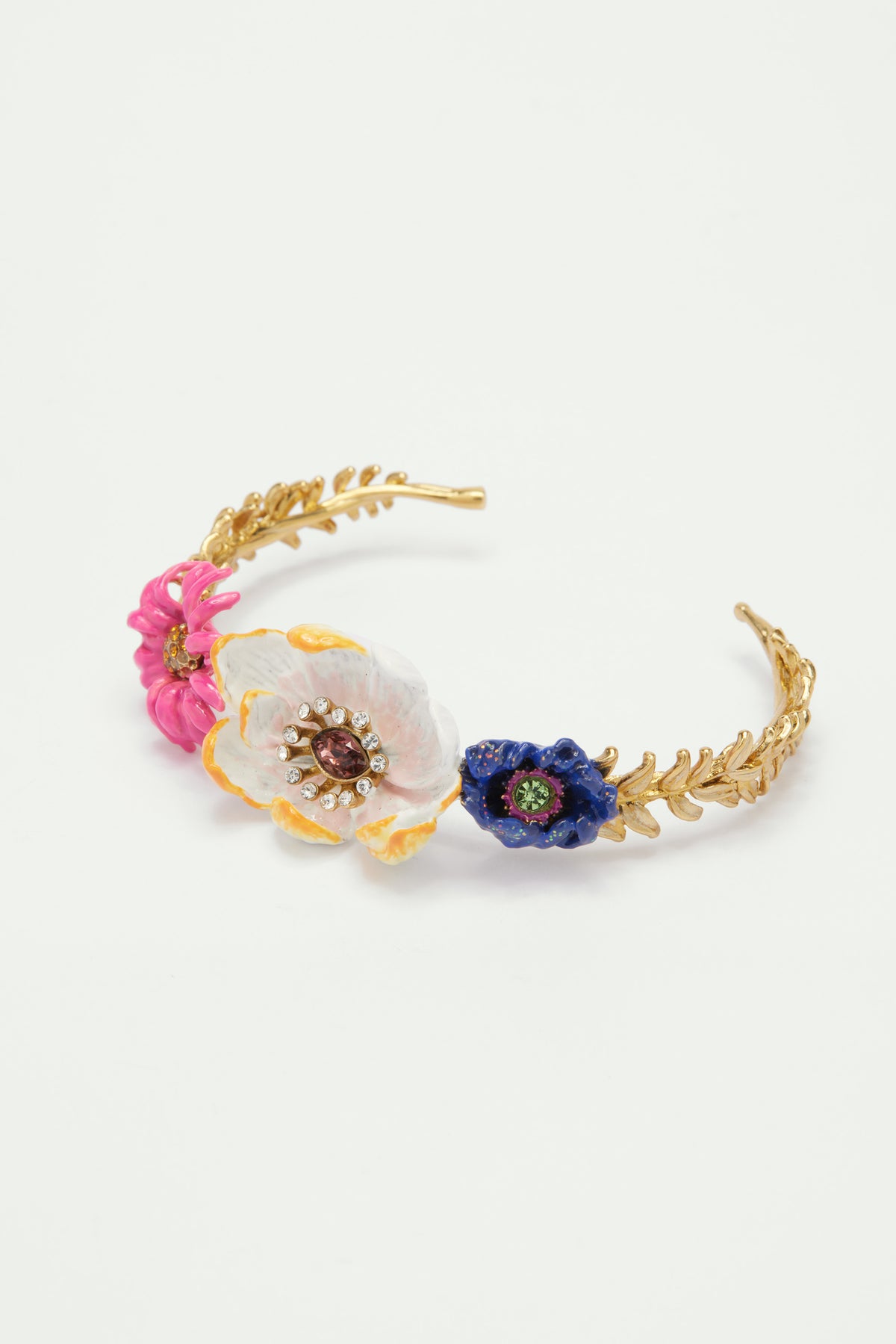 Flower Bouquet Cuff Bracelet | atfi2031