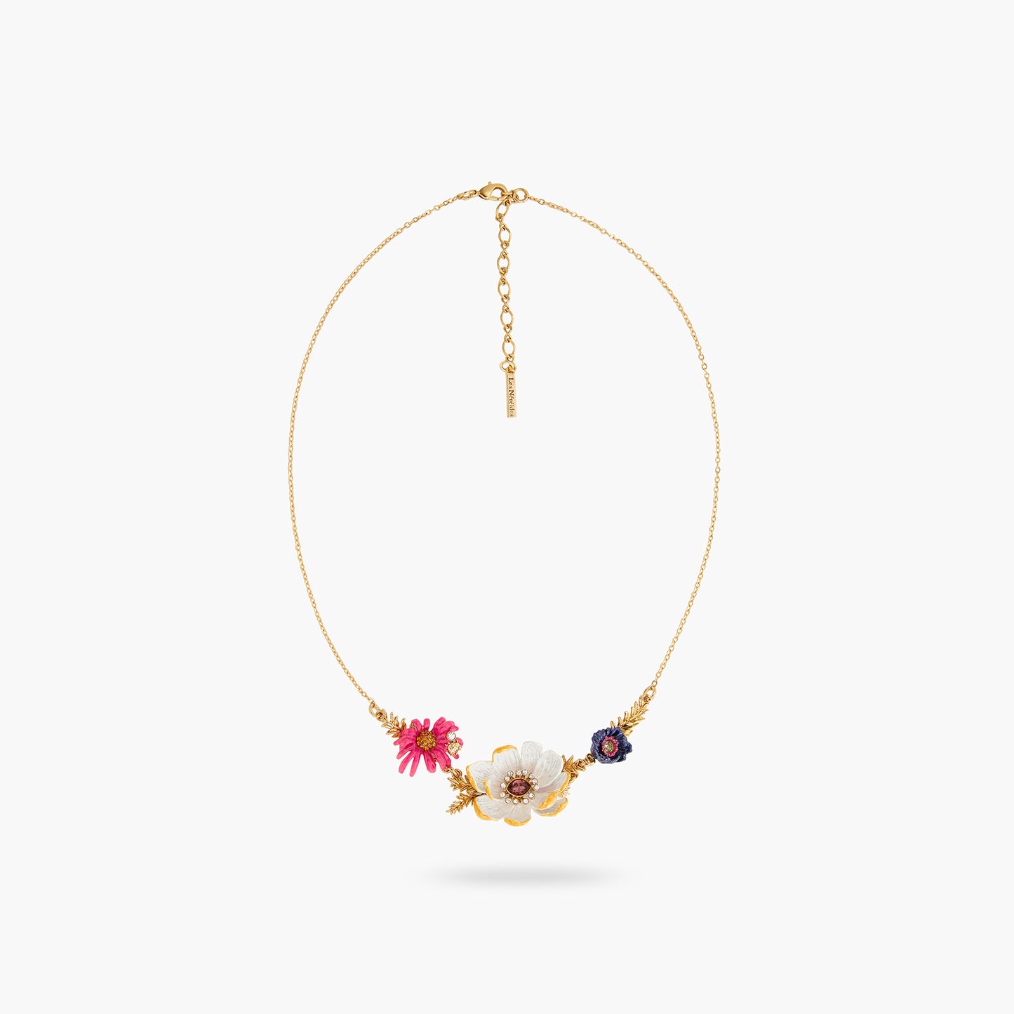 Flower Bouquet Statement Necklace | atfi3011