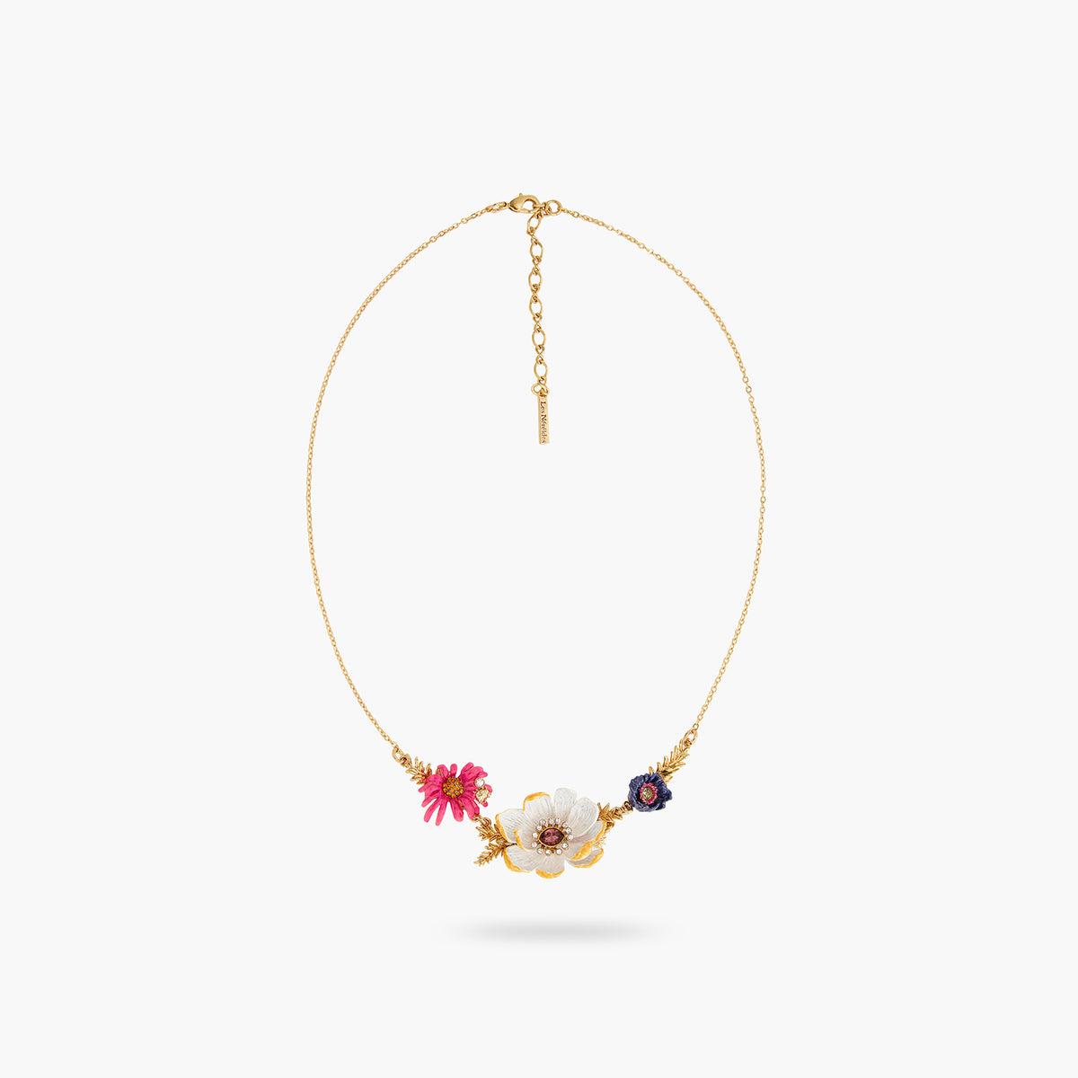 Flower Bouquet Statement Necklace | atfi3011
