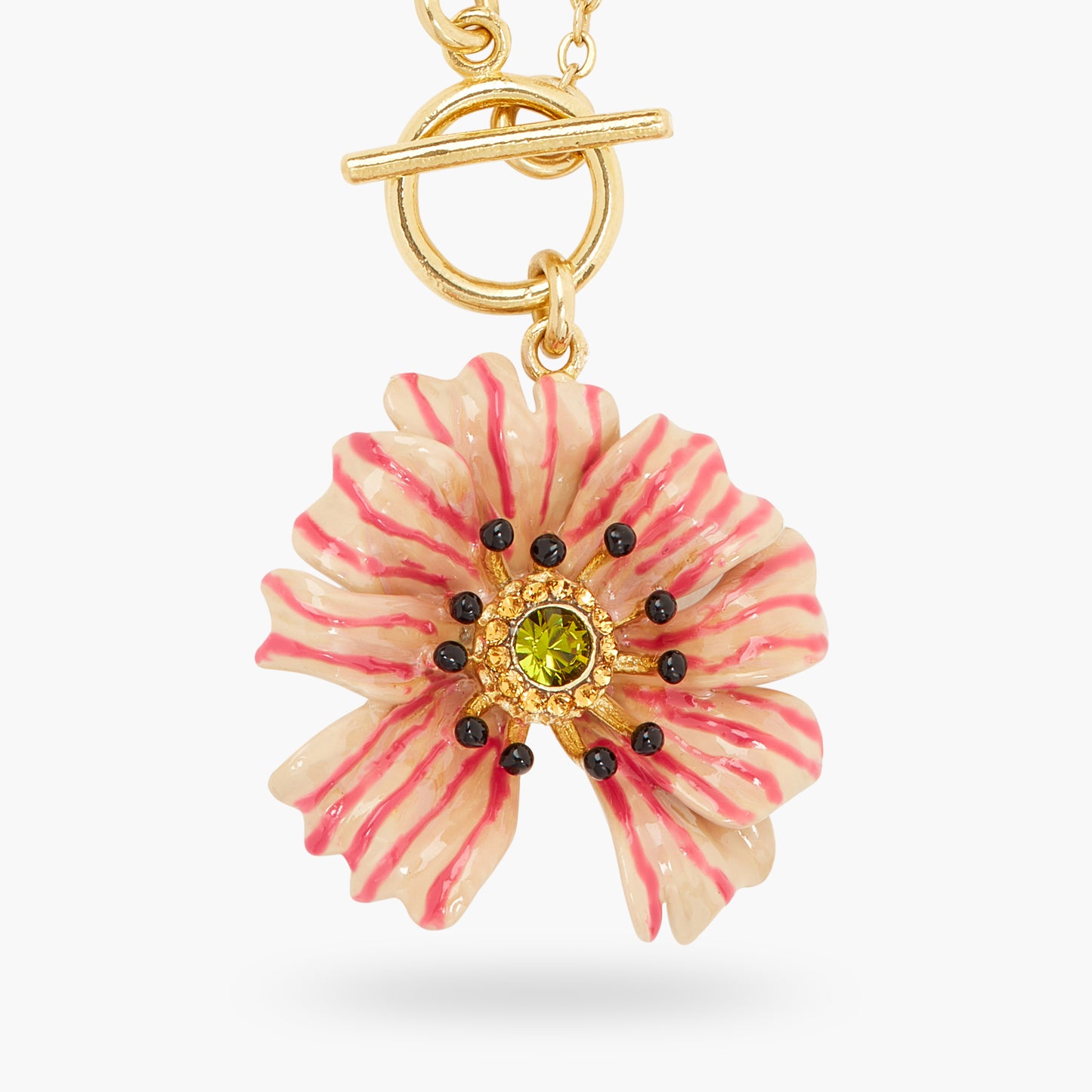 Cosmos Flower Pendant Necklace | atfi3021