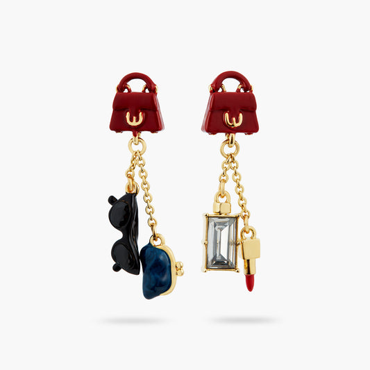 Paris Souvenir Asymmetrical Earrings | atpa1031