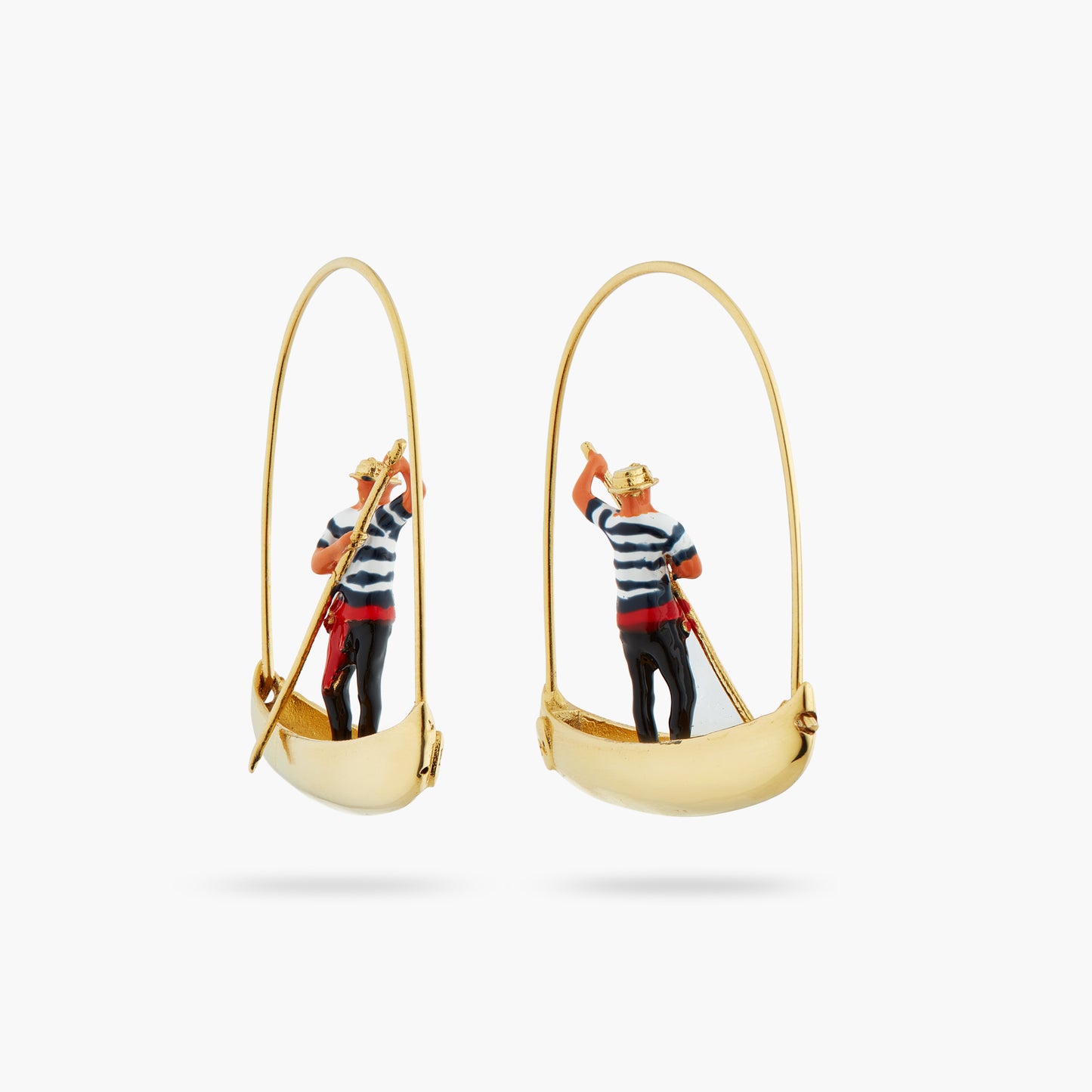 Boatman And Gondola Earrings | ATVE1071