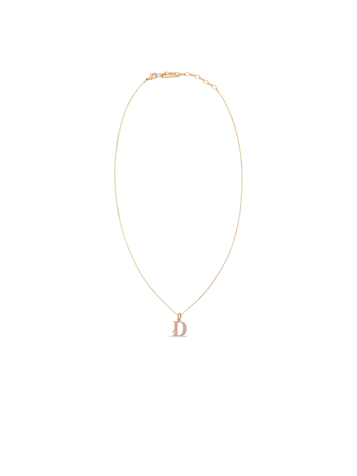 Letter D Pendant Necklace | auab3041