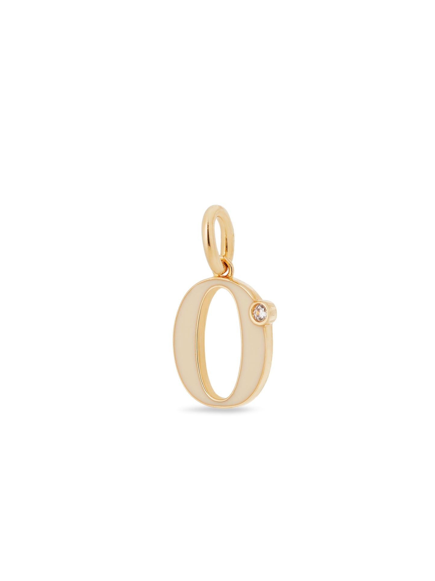 Letter O Pendant Necklace | auab3151