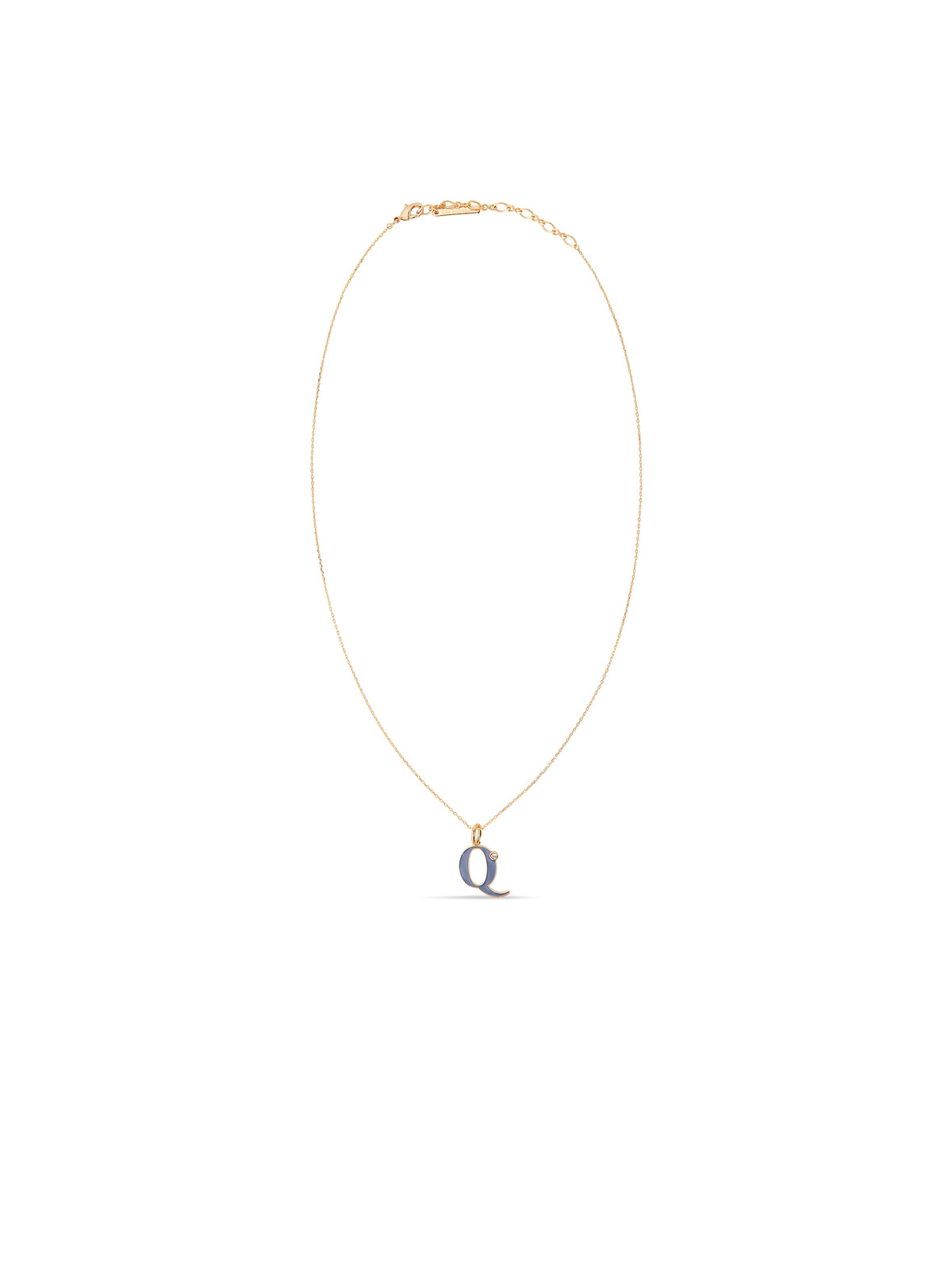 Letter Q Pendant Necklace | auab3171