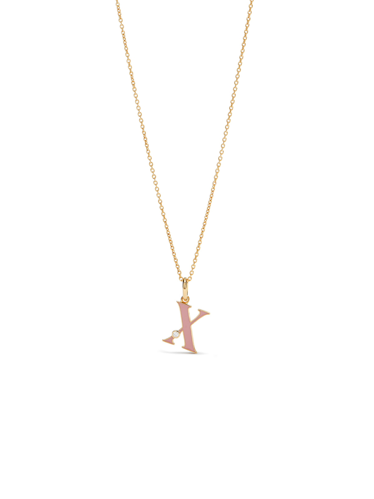 Letter X Pendant Necklace | auab3241