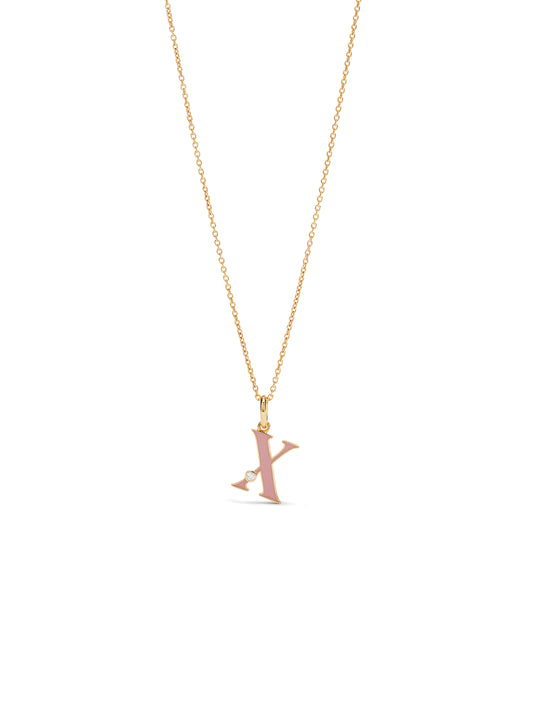 Letter X Pendant Necklace | auab3241