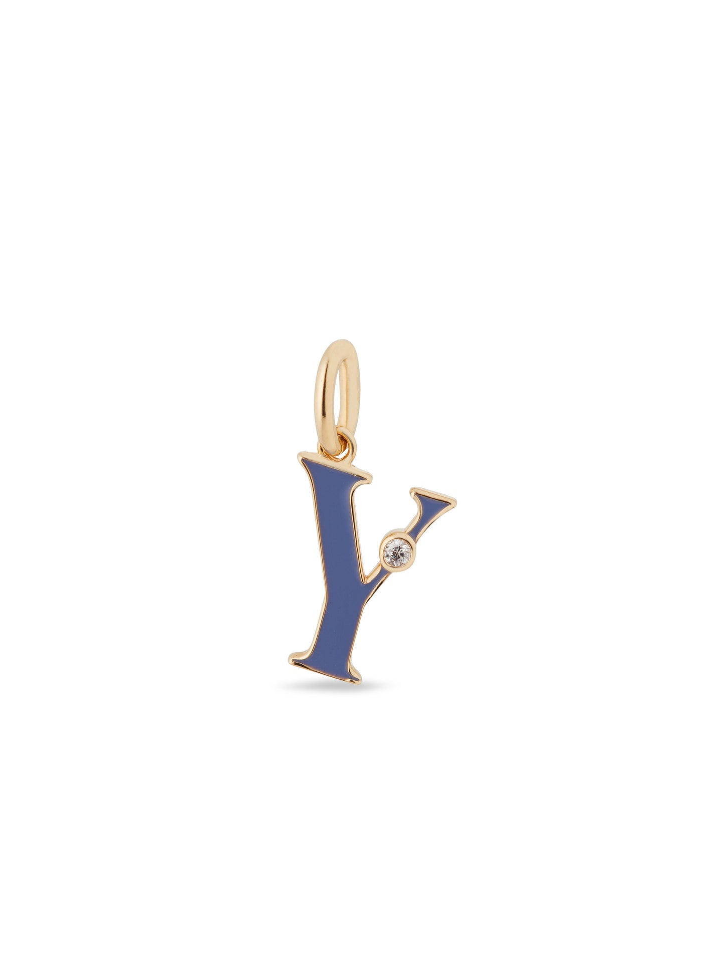 Letter Y Pendant Necklace | auab3251