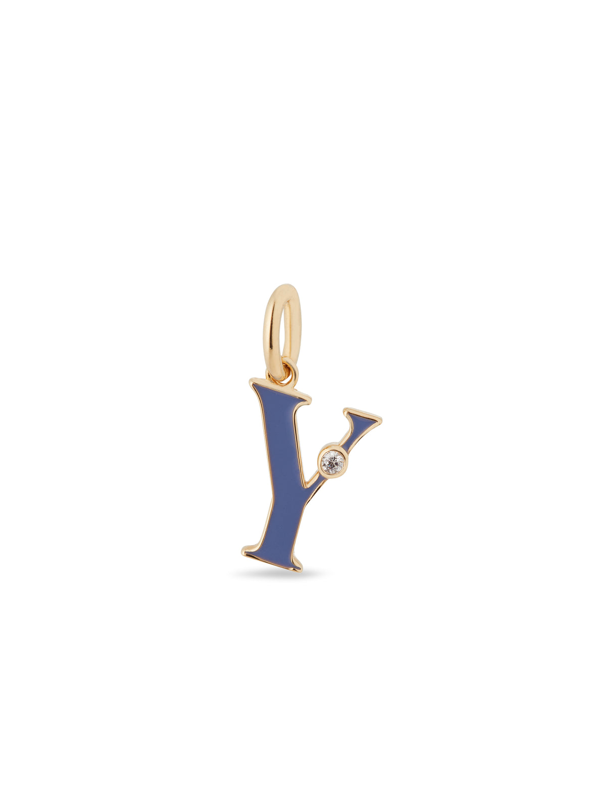 Letter Y Pendant Necklace | auab3251