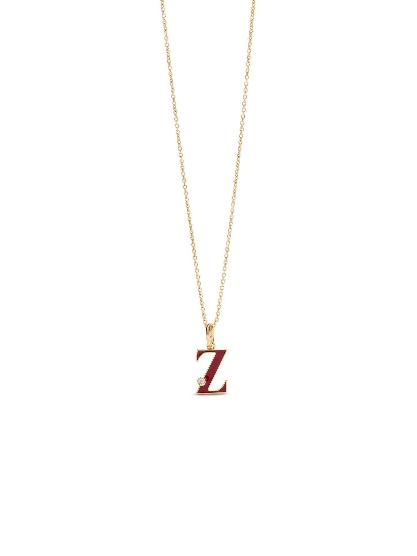 Letter Z Pendant Necklace | auab3261