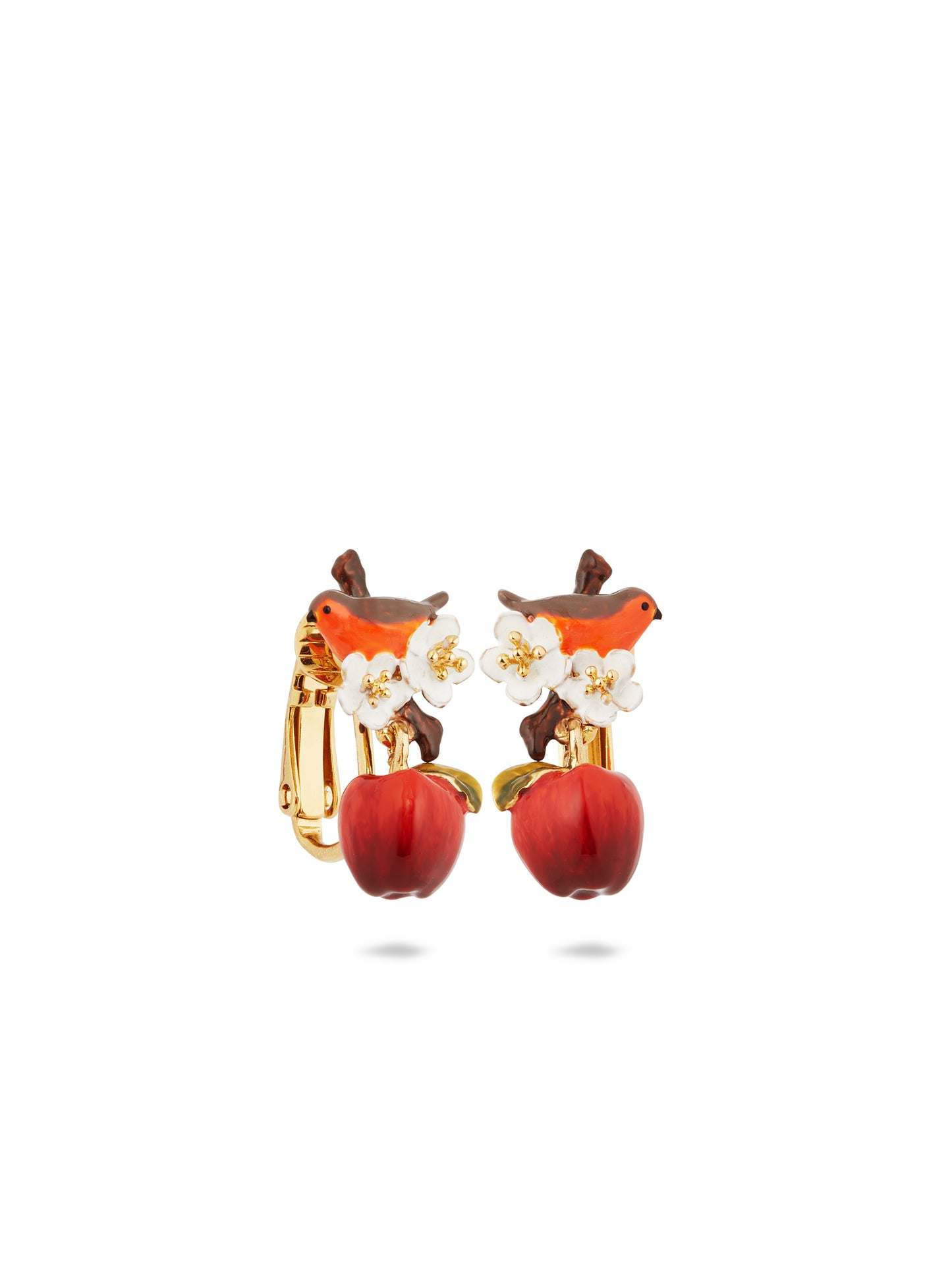Robin And Apple Earrings | audc1021
