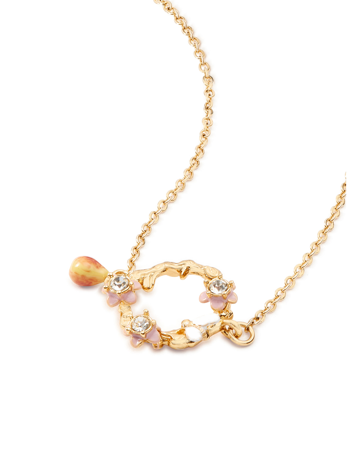 Apple Blossom, Pear And Bee Fine Bracelet | audc2021