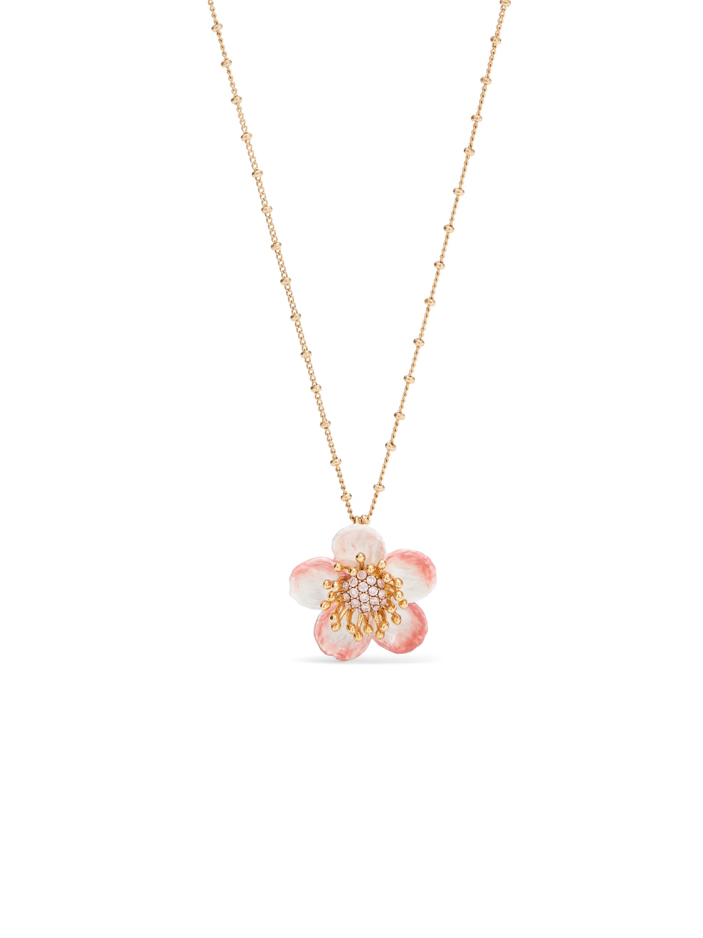 Apple Blossom Pendant Necklace | audc3041