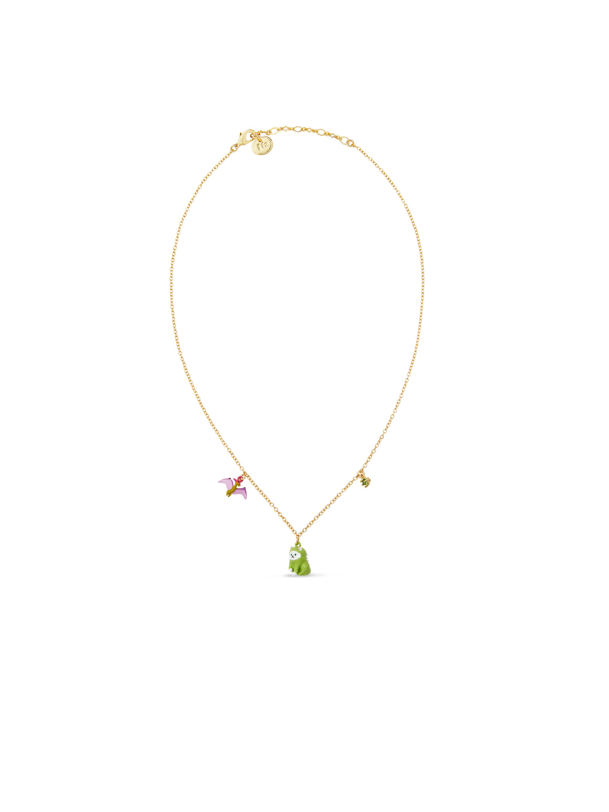 Dinosaur And Dragon Pendant Necklace | aufc3021