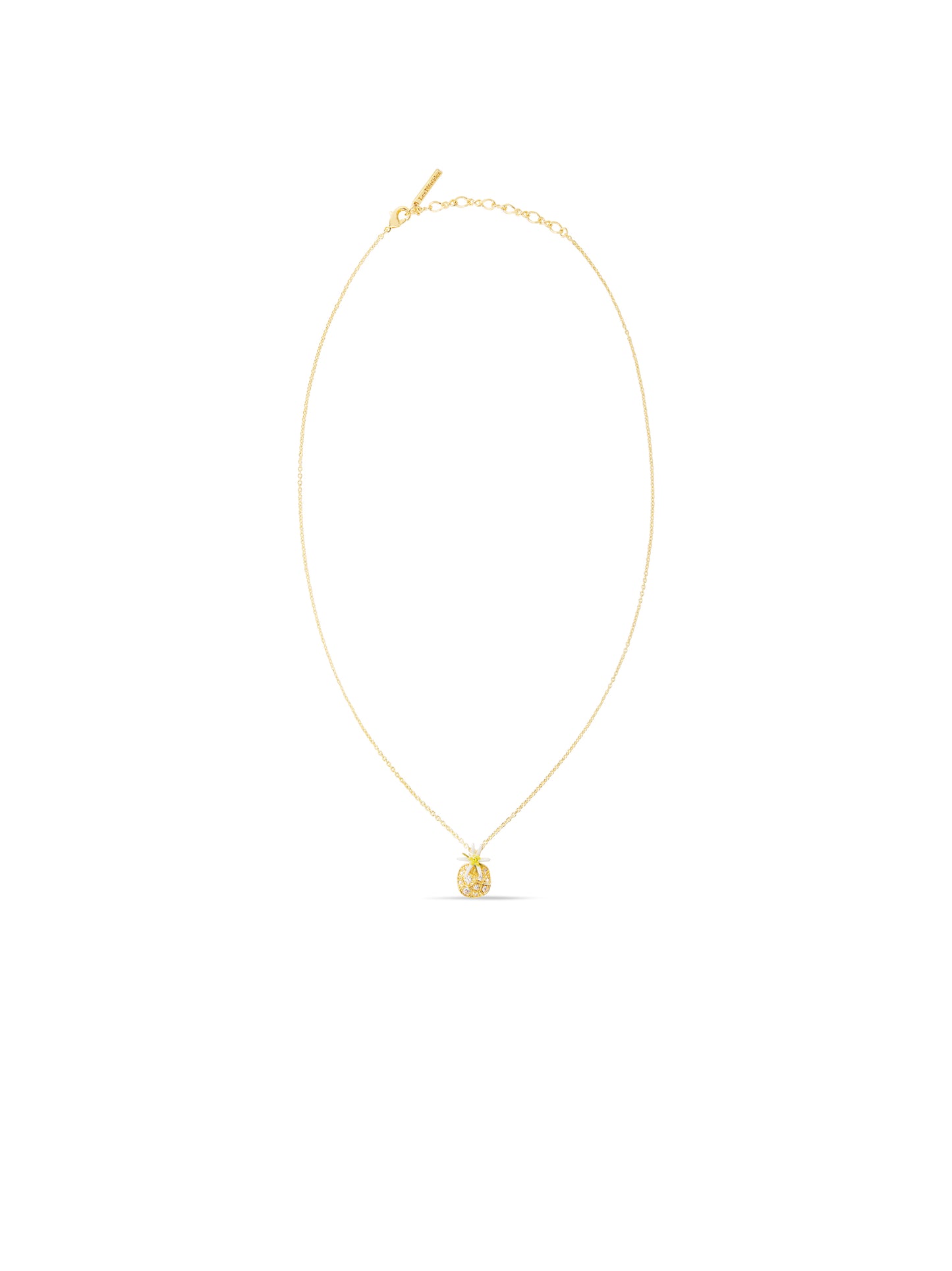 Edelweiss Flower And Cubic Zirconia Pendant Necklace