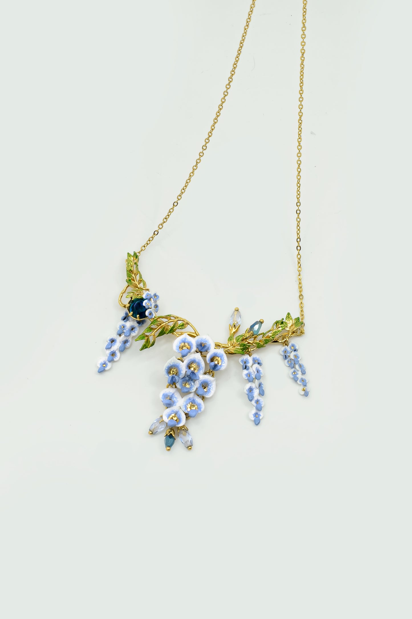 Wisteria Statement Necklace | auof3011