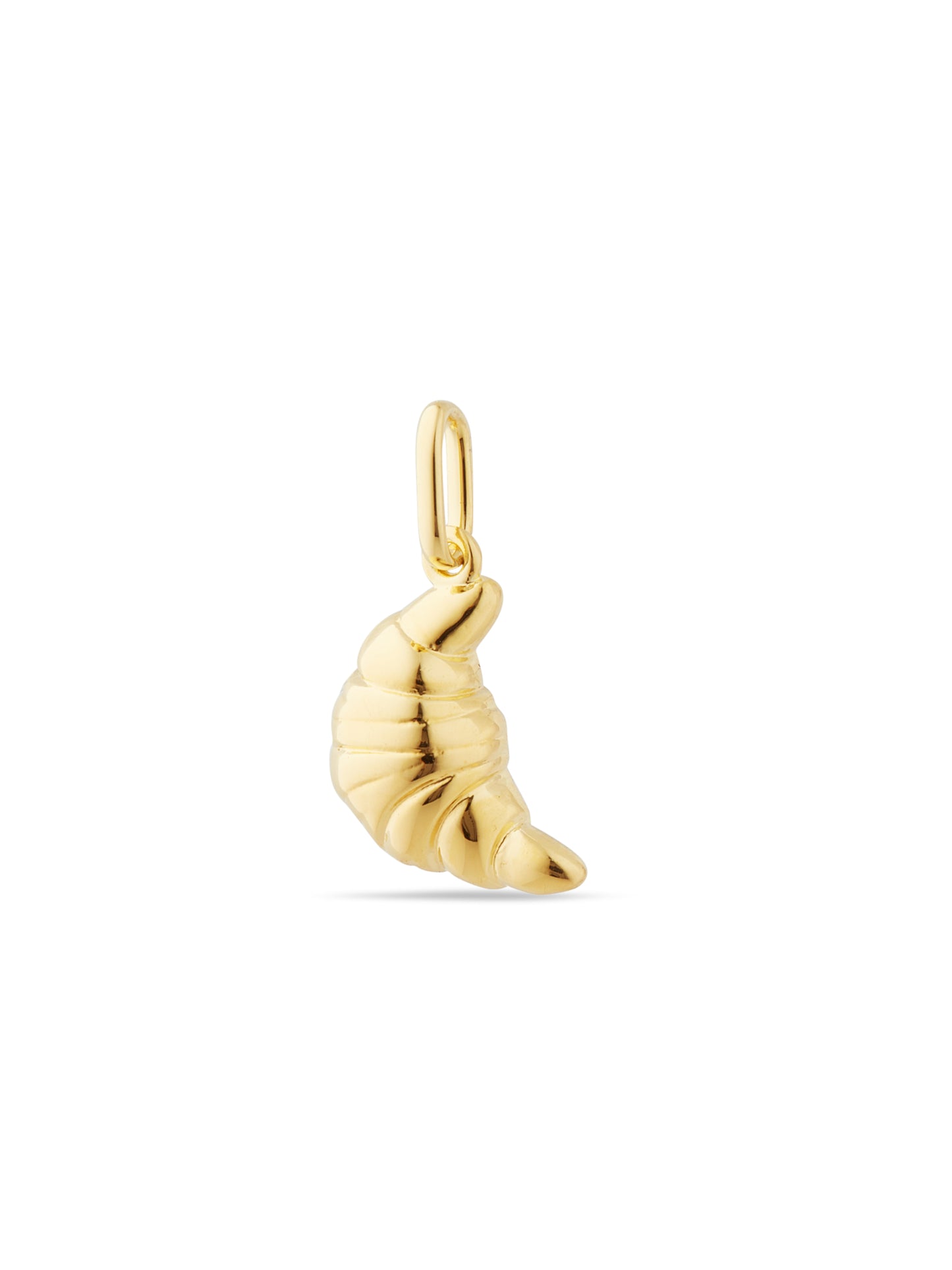 Golden Croissant Pendant | aupe4031