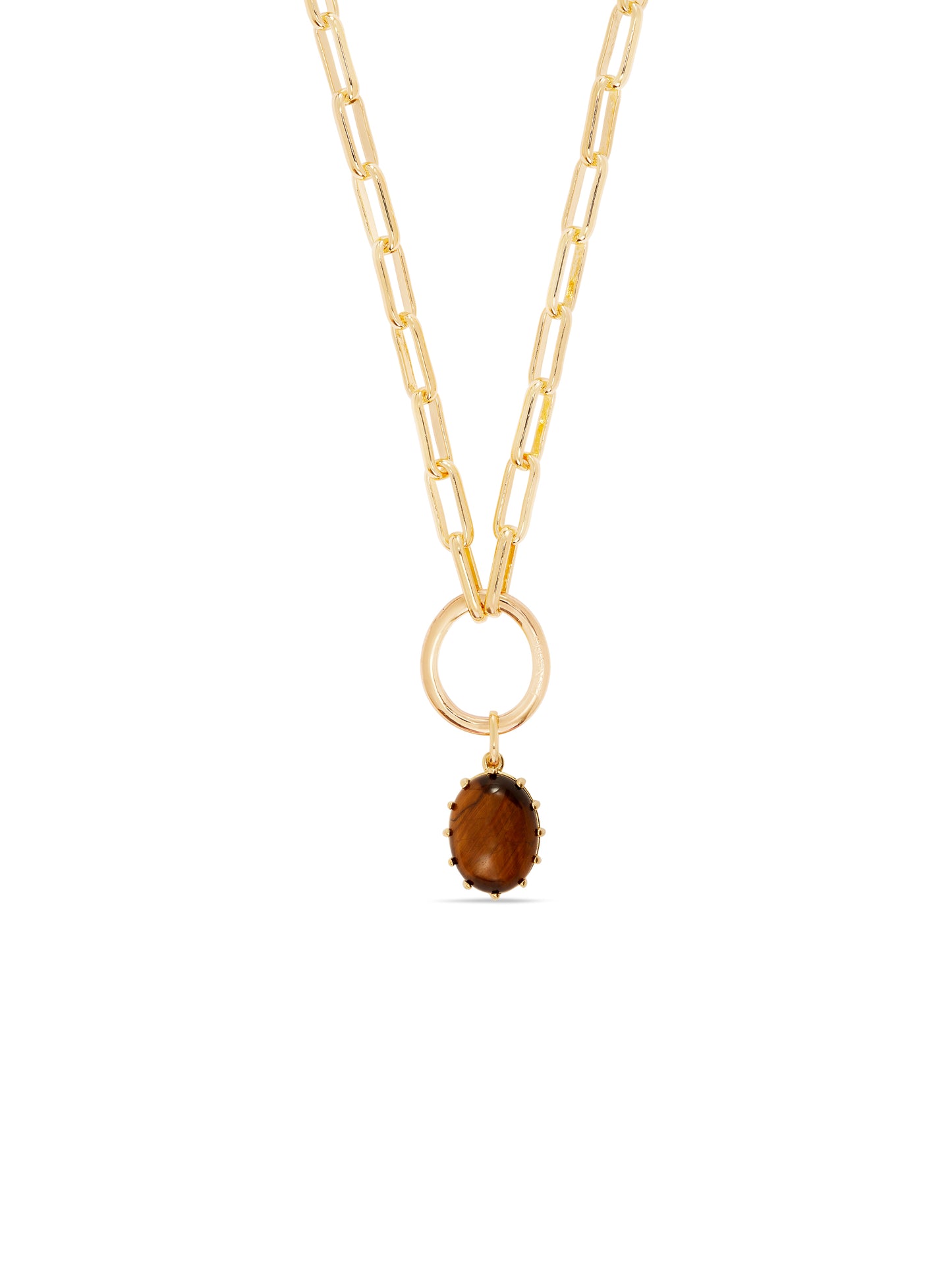 Tiger Eye Stone Pendant | aupe4261