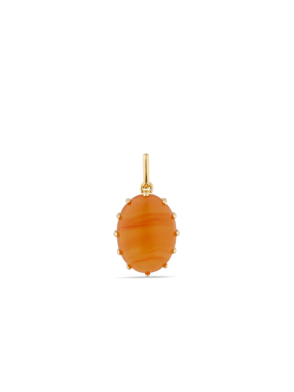 Amber Stone Pendant | aupe4281
