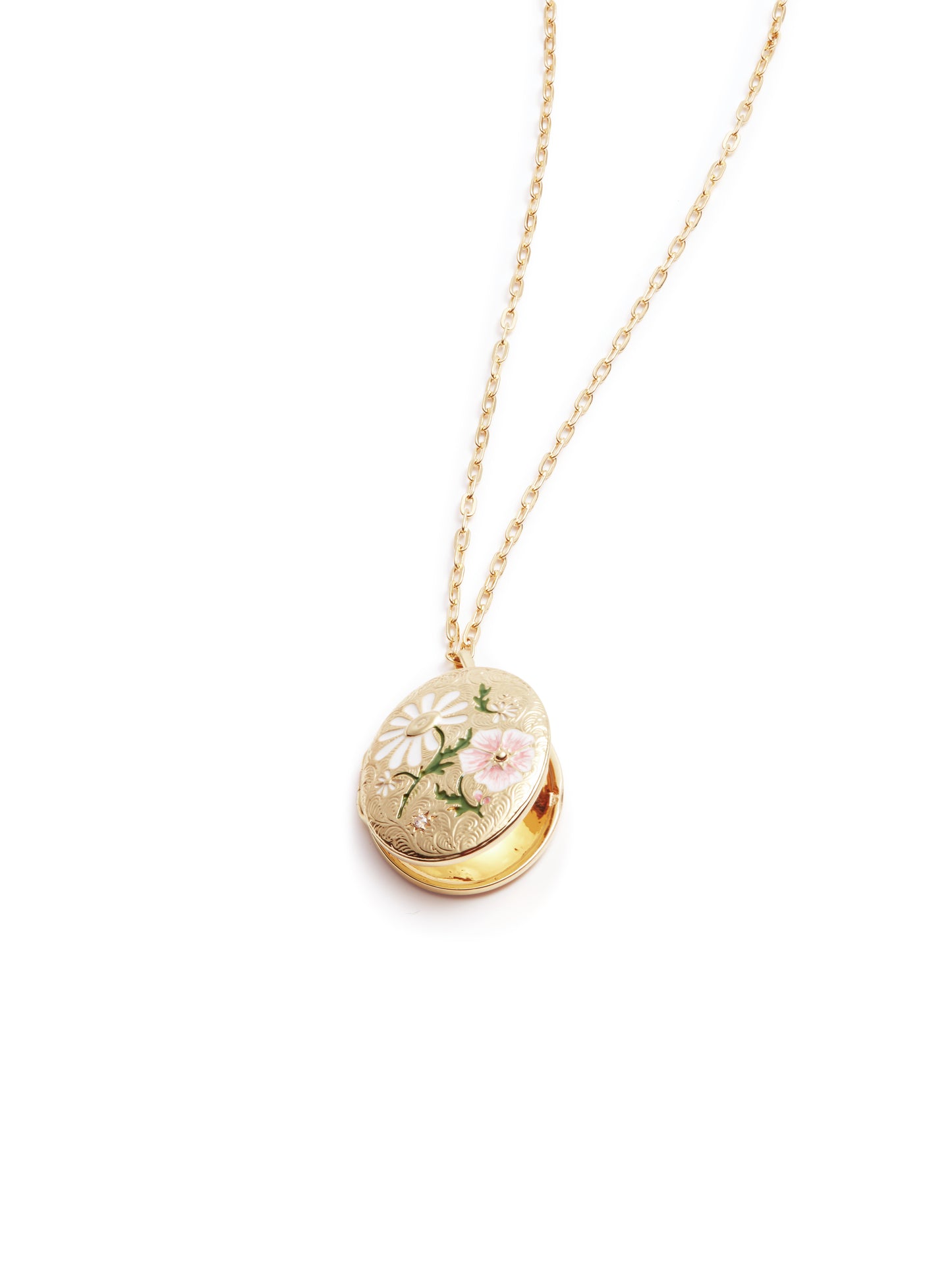 Secret Medallion Pendant Necklace | aups3021