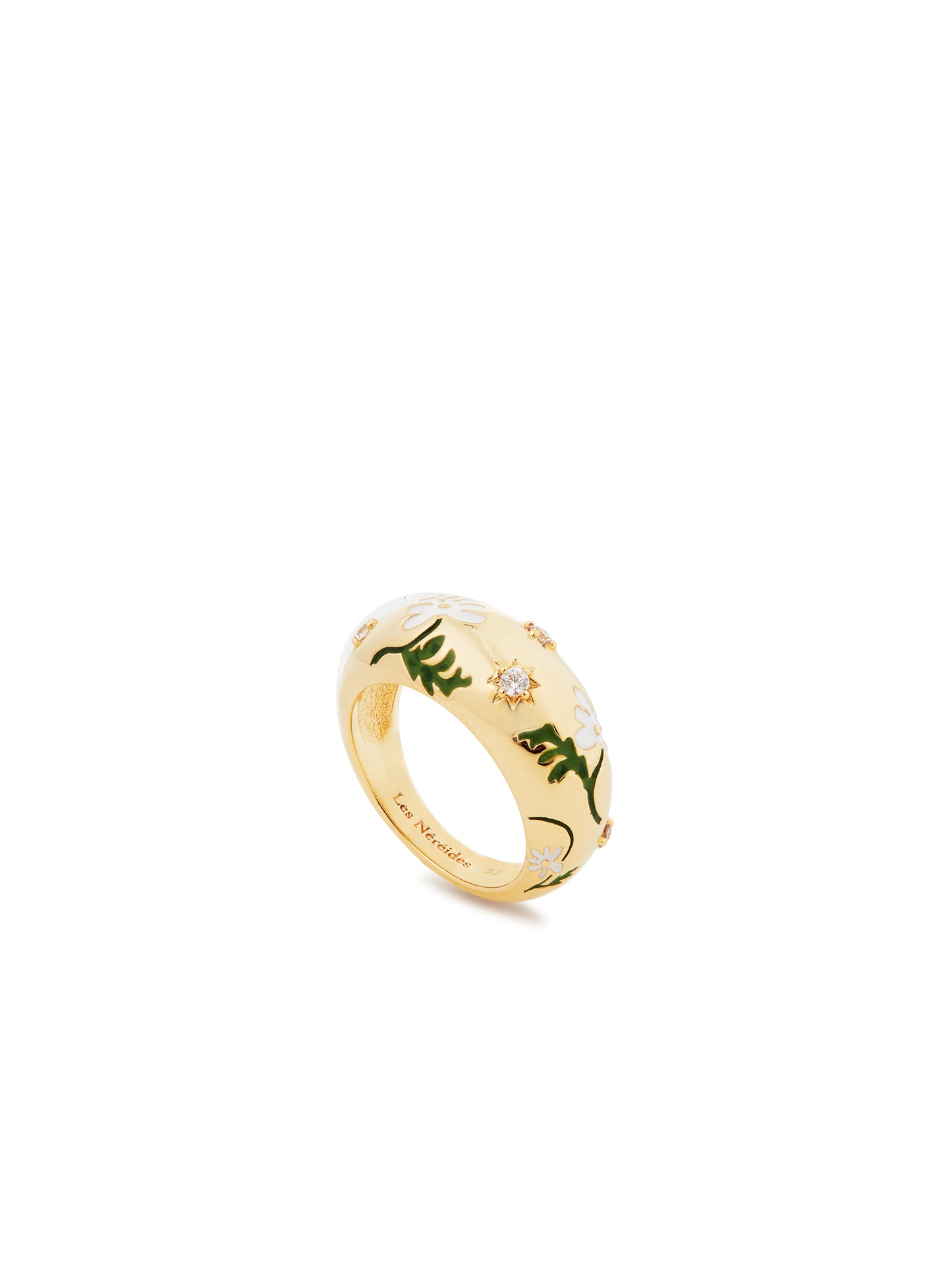 Star And Daisy Flower Cocktail Ring | aups6031