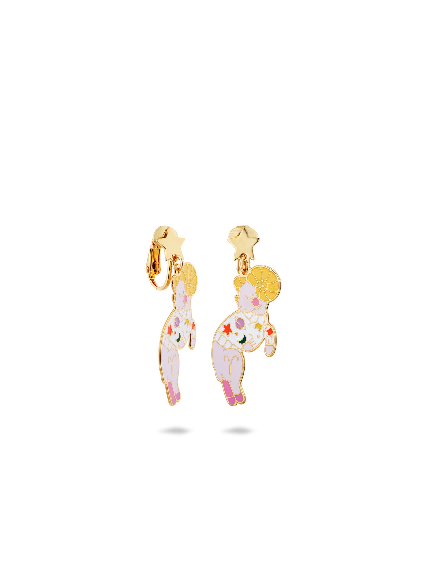 Aries Astrological Sign Earrings