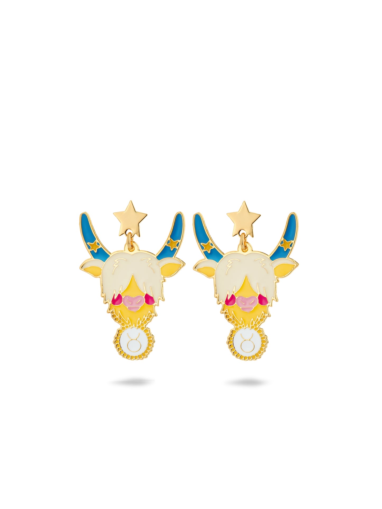 Taurus Astrological Sign Earrings