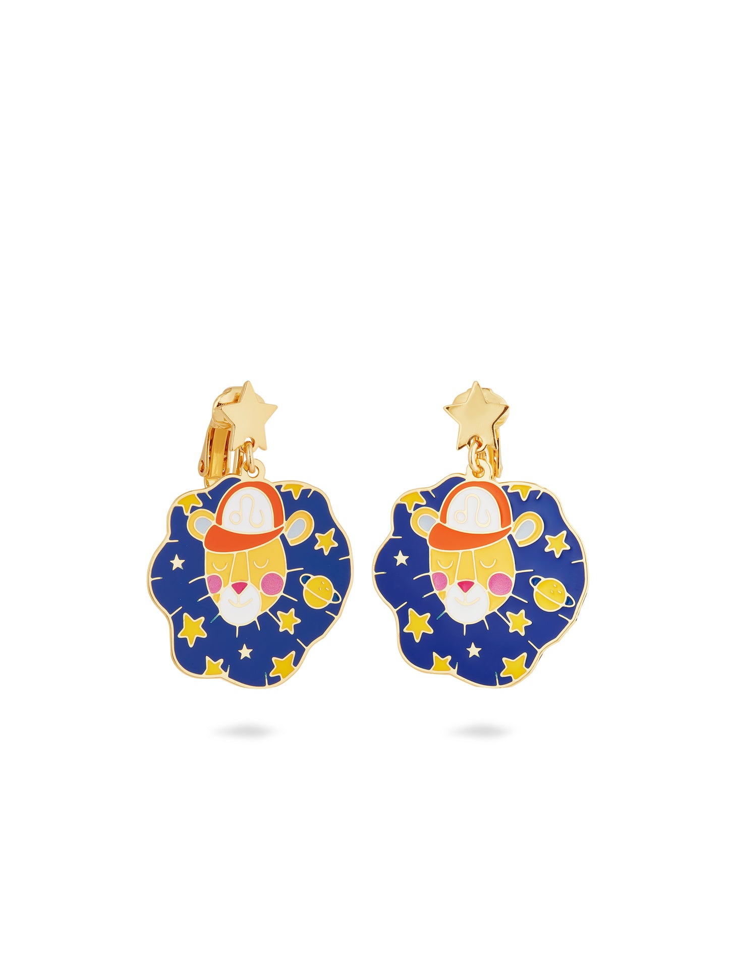Leo Astrological Sign Earrings