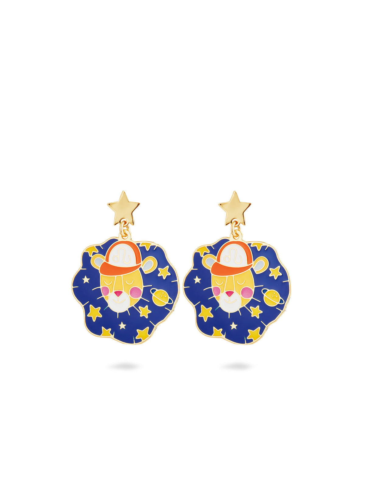 Leo Astrological Sign Earrings | ausa1051