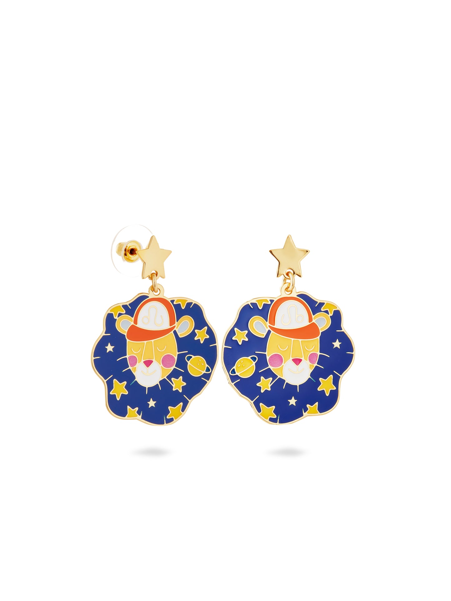Leo Astrological Sign Earrings
