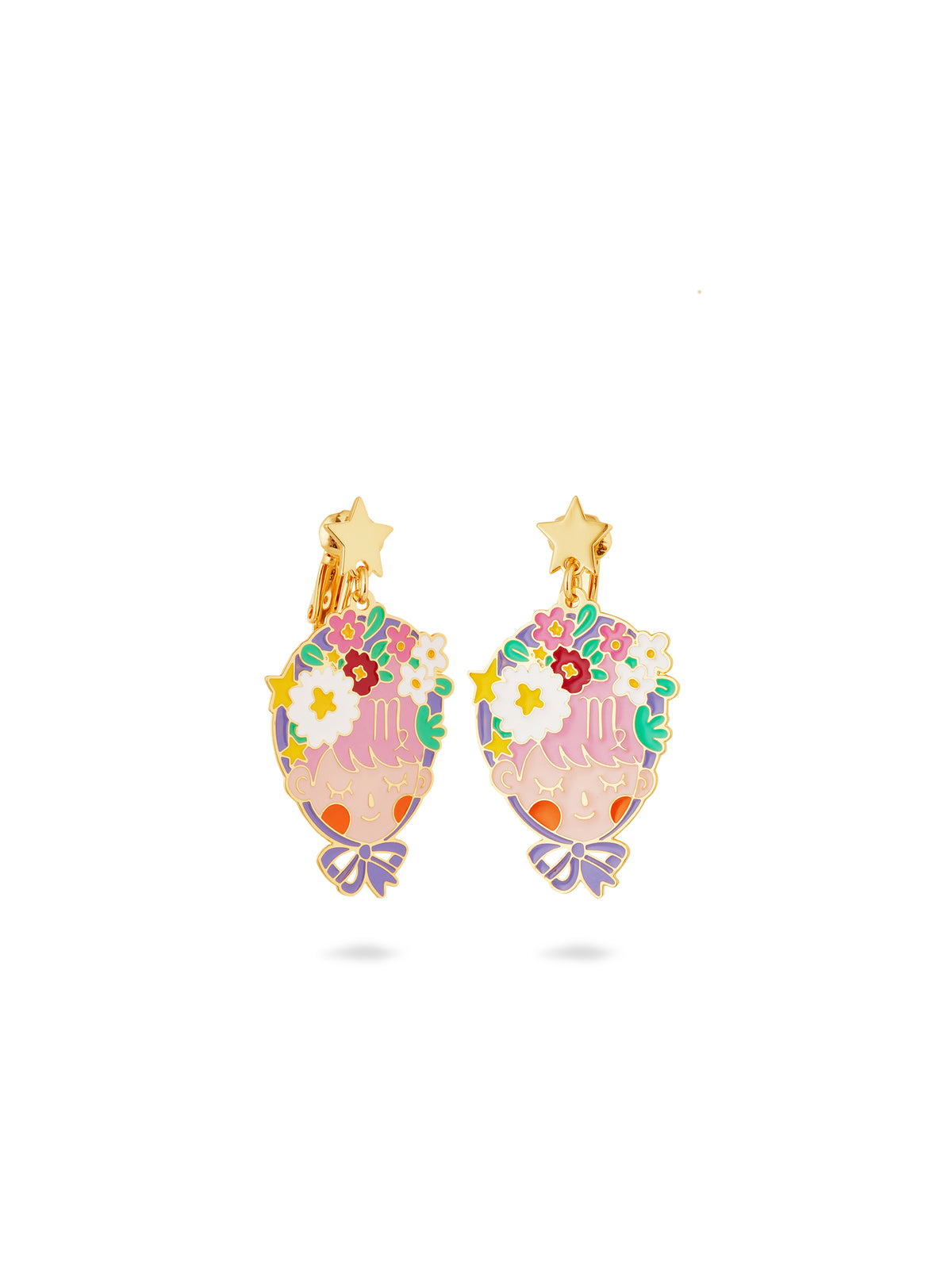 Virgo Astrological Sign Earrings | ausa1061