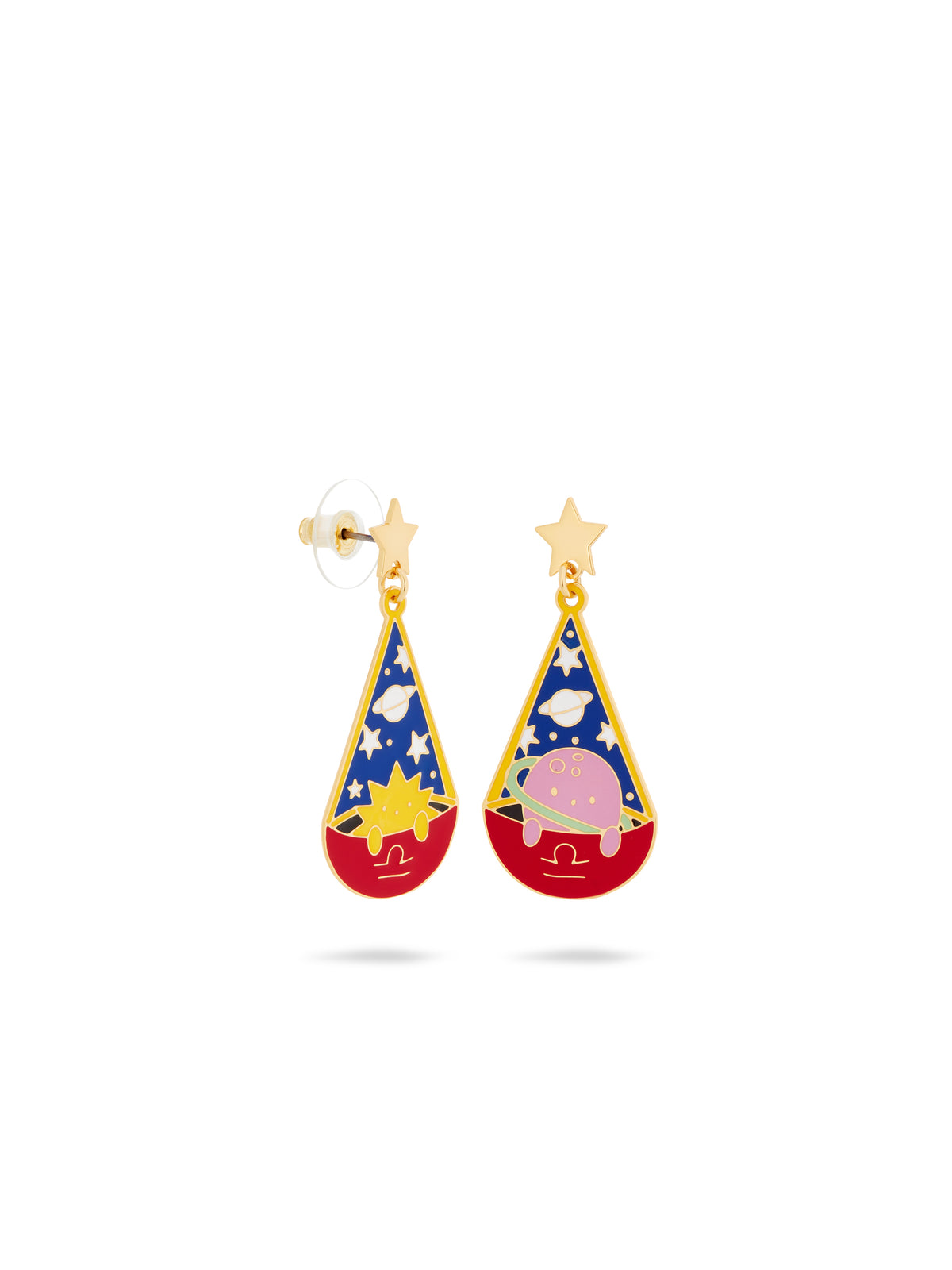 Libra Astrological Sign Earrings | ausa1071